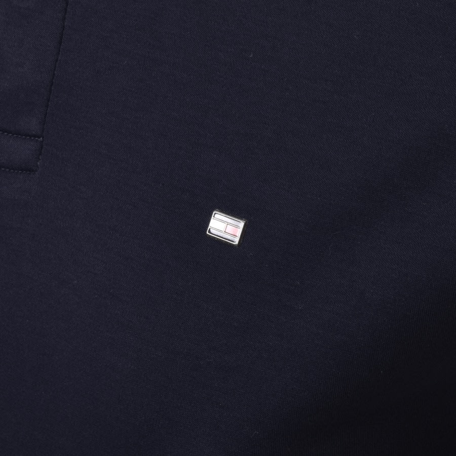 Alternative Image for ProductTommy Hilfiger Slim Long Sleeve Polo Navy3